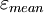 \varepsilon_{mean}
